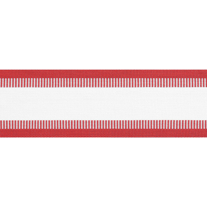 Nordia Tape Cranberry E81848 by Thibaut Fabric Thibaut Fabric Nordia Tape Cranberry E81848Fabric Tapes & Trims Vol. 4 100% Solution Dyed Polyester UNITED KINGDOM </p><p>Repeat: V: - 2.75 - Fabric Carolina -