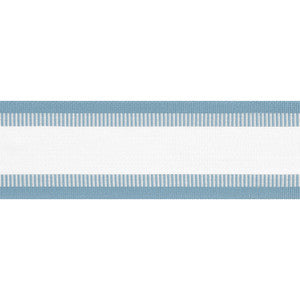 Nordia Tape Spa Blue E81853 by Thibaut Fabric