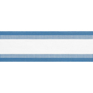 Nordia Tape Island Blue E81854 by Thibaut Fabric