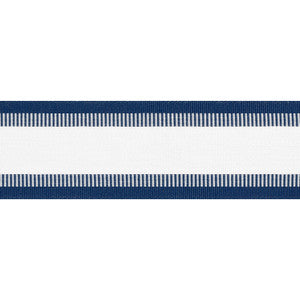 Nordia Tape Navy E81855 by Thibaut Fabric