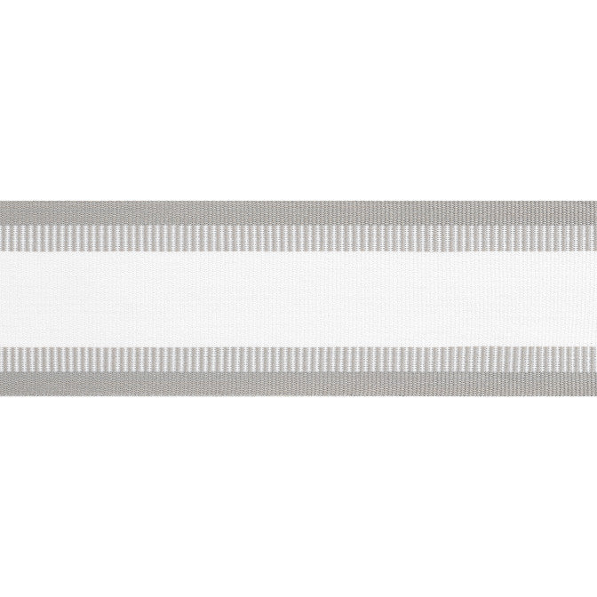 Nordia Tape Sterling E81858 by Thibaut Fabric Thibaut Fabric Nordia Tape Sterling E81858Fabric Tapes & Trims Vol. 4 100% Solution Dyed Polyester UNITED KINGDOM </p><p>Repeat: V: - 2.75 - Fabric Carolina -