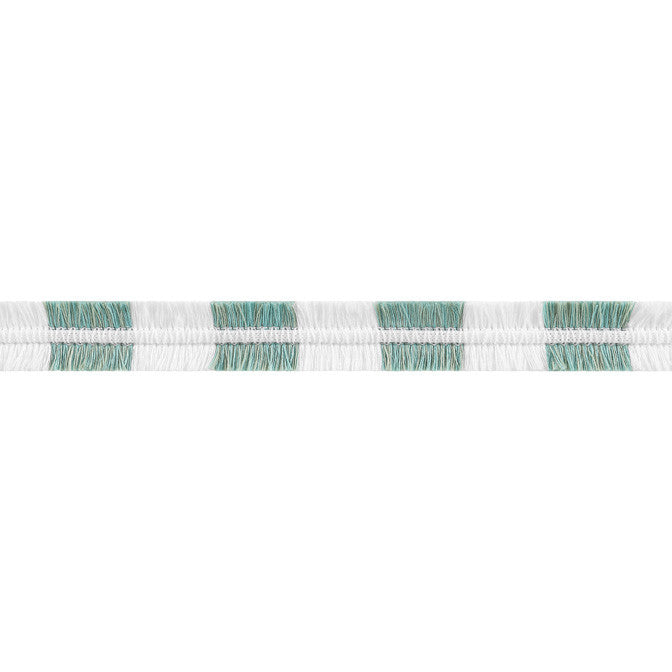 Easton Fringe Seafoam E81862 by Thibaut Fabric Thibaut Fabric Easton Fringe Seafoam E81862Fabric Tapes & Trims Vol. 4 100% Solution Dyed Polyester UNITED KINGDOM </p><p>Repeat: V: 2 0.875 - Fabric Carolina -