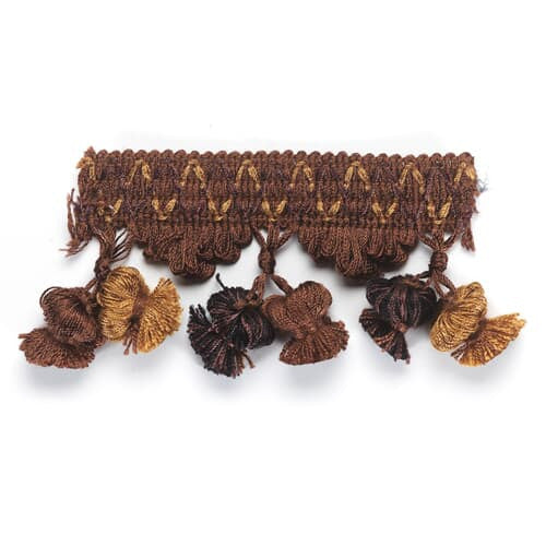 Eastwood 6 Coffee by Stout Trim MONACO TRIM 100%SVI CHINA Horizontal: 0 and Vertical: 0 2.25 in - Fabric Carolina -