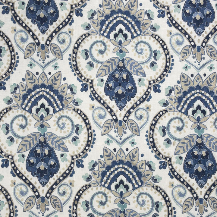 Eaton 3 Ink by Stout Fabric RAINBOW LIBRARY DENIM/INDIGO 67%SVI 33%LIN SPAIN Horizontal: 13.500 and Vertical: 13.500 54 in - Fabric Carolina -