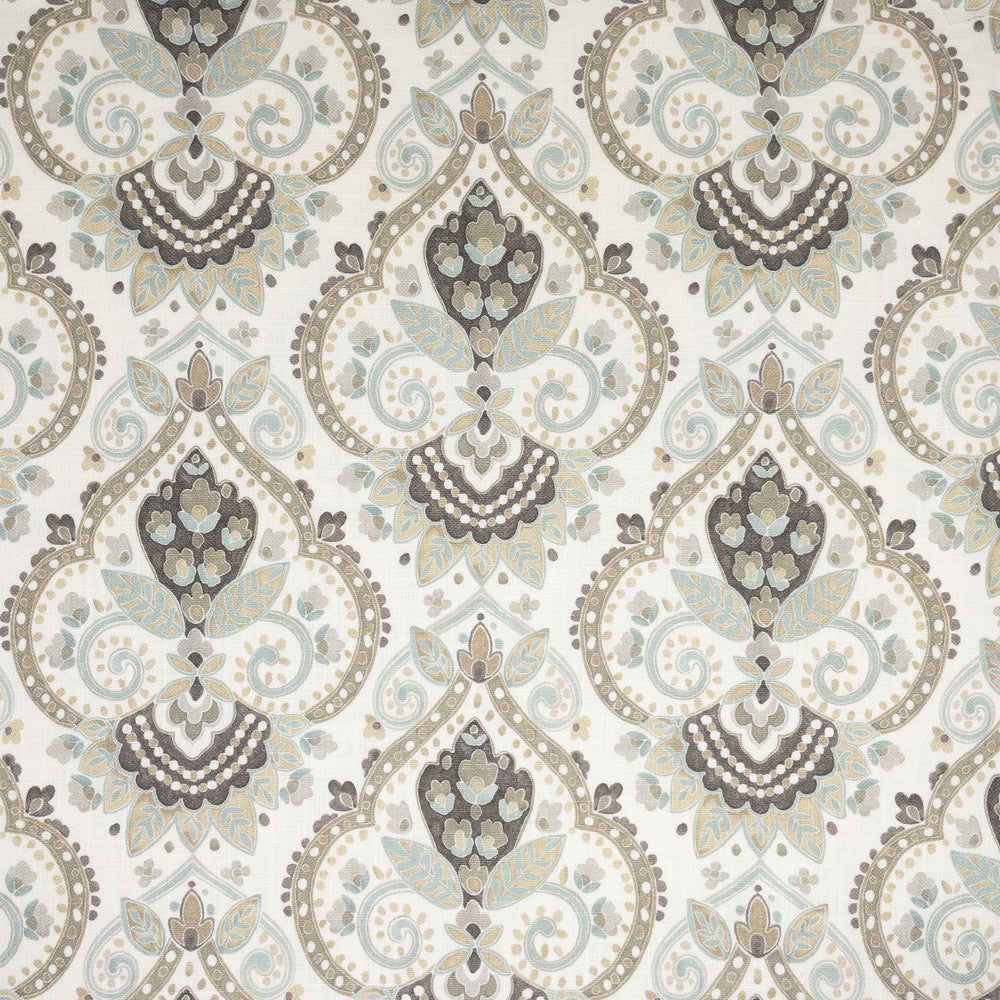 Eaton 4 Mineral by Stout Designer Fabric RAINBOW LIBRARY GLACIER/LAGOON 67%SVI 33%LIN SPAIN CATB 117-2013 LIGHTFASTNESS-AATCC TM 16 (1500 HOURS) WYZENBEEK 50 000 DOUBLE RUB WEAR TEST (HEAVY DUTY) Horizontal: 13.500 and Vertical: 13.500 54 in - Swanky Fabrics -