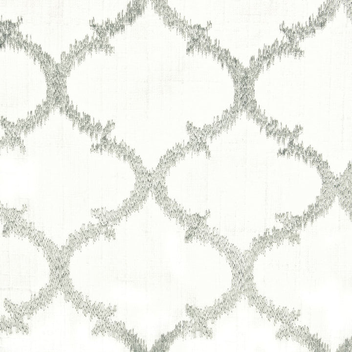 Eavesdrop 2 Chrome by Stout Fabric Stout Fabric Eavesdrop 2 ChromeFabric RAINBOW LIBRARY CHROME/NICKEL CHINA </p><p>Repeat: H: 4.000, V: 3.750 51 in - Fabric Carolina -
