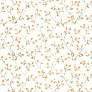 Eckley 1 Orange by Stout Fabric
