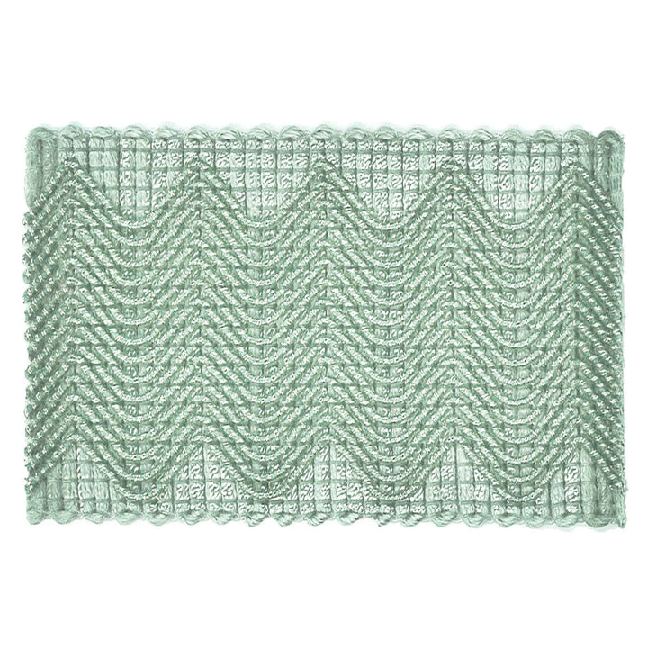 Eclectic 1 Vapor by Stout Designer Trim Moondust Trim 42% Spun Viscose 29% Linen 17% Nylon 7% Cotton 5% Metallic CHINA Horizontal: 0 and Vertical: 0 2 in - Swanky Fabrics -