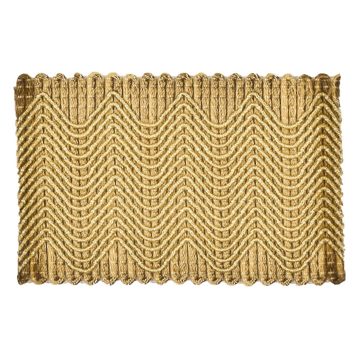 Eclectic 5 Fawn by Stout Trim Stout Trim Eclectic 5 FawnTrim MOONDUST TRIM 42%SVI 29%LIN 17%NYL 7%COT 5%MTL CHINA </p><p>Repeat: H: 0.000, V: 0.000 2 in - Fabric Carolina -