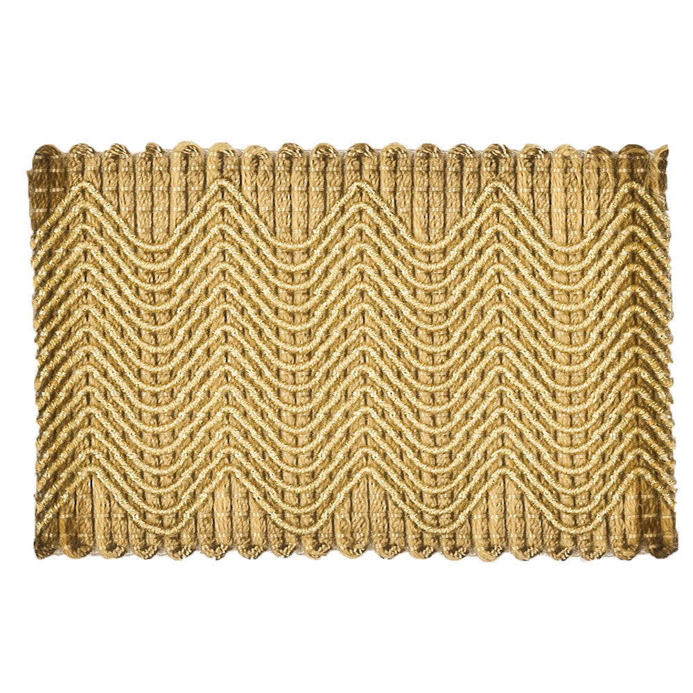 Eclectic 5 Fawn by Stout Trim Stout Trim Eclectic 5 FawnTrim MOONDUST TRIM 42%SVI 29%LIN 17%NYL 7%COT 5%MTL CHINA </p><p>Repeat: H: 0.000, V: 0.000 2 in - Fabric Carolina -