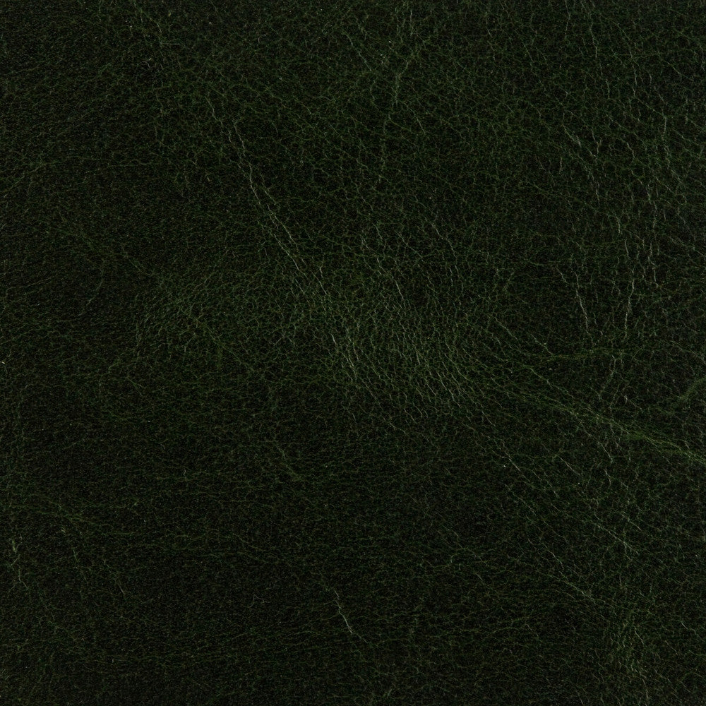 Crawford Forest Green by Threads Fabric LEATHER - 100% Italy Horizontal: and Vertical: - Fabric Carolina -