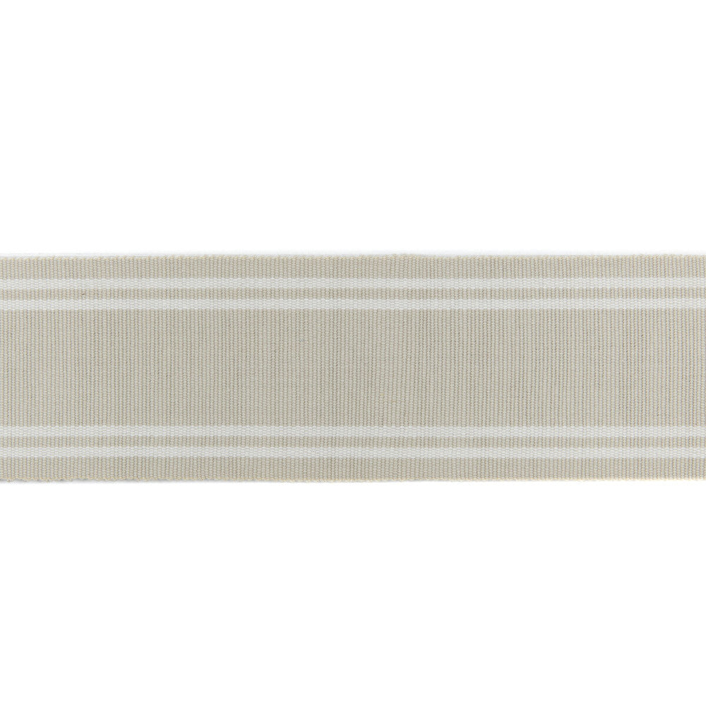 Renwick Braid Taupe by Threads Trim GREAT STRIPES COTTON - 100% India Horizontal: and Vertical: 1.97 - Fabric Carolina -