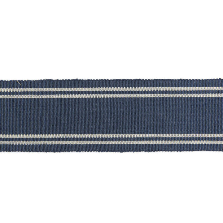 Renwick Braid Indigo by Threads Designer Trim GREAT STRIPES COTTON - 100% India - Horizontal: - and Vertical: - 1.97 - Swanky Fabrics -