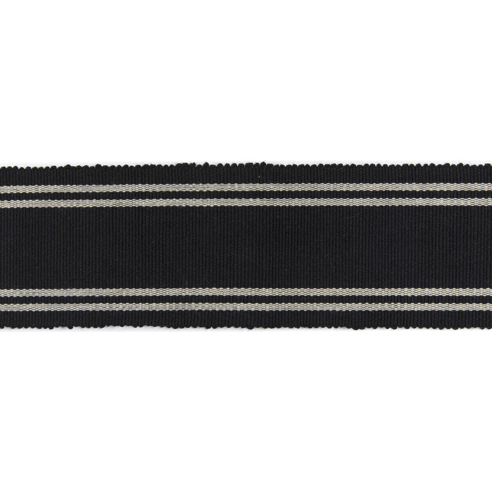 Renwick Braid Ebony by Threads Trim Threads Trim Renwick Braid EbonyTrim GREAT STRIPES COTTON - 100% India </p><p>Repeat: H: , V: 1.97 - Fabric Carolina -