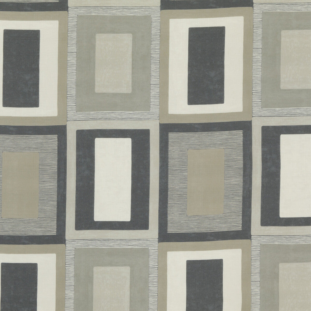 Moro Linen/Charcoal by Threads Fabric Threads Fabric Moro Linen/CharcoalFabric MORO LINEN - 100% Austria </p><p>Repeat: H: 25.61, V: 32.308 51.22 - Fabric Carolina -