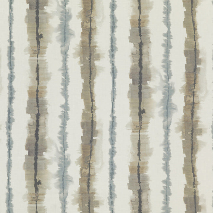 Ficheto Linen/Taupe by Threads Designer Fabric MORO LINEN - 100% Austria - Horizontal: 18.912 and Vertical: 27.58 56.736 - Swanky Fabrics -