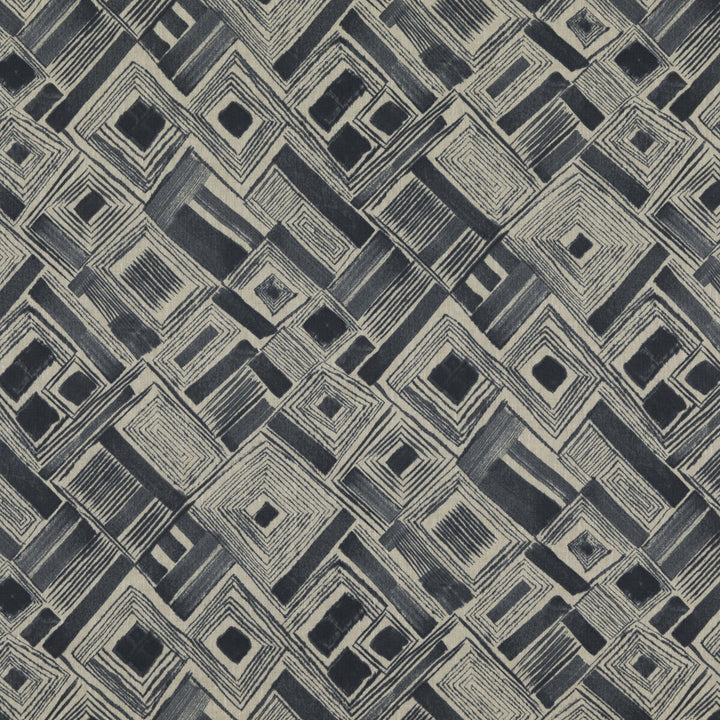 Ravine Indigo by Threads Fabric MORO LINEN - 100% Austria - Horizontal: 19.306 and Vertical: 32.702 57.918 - Fabric Carolina -