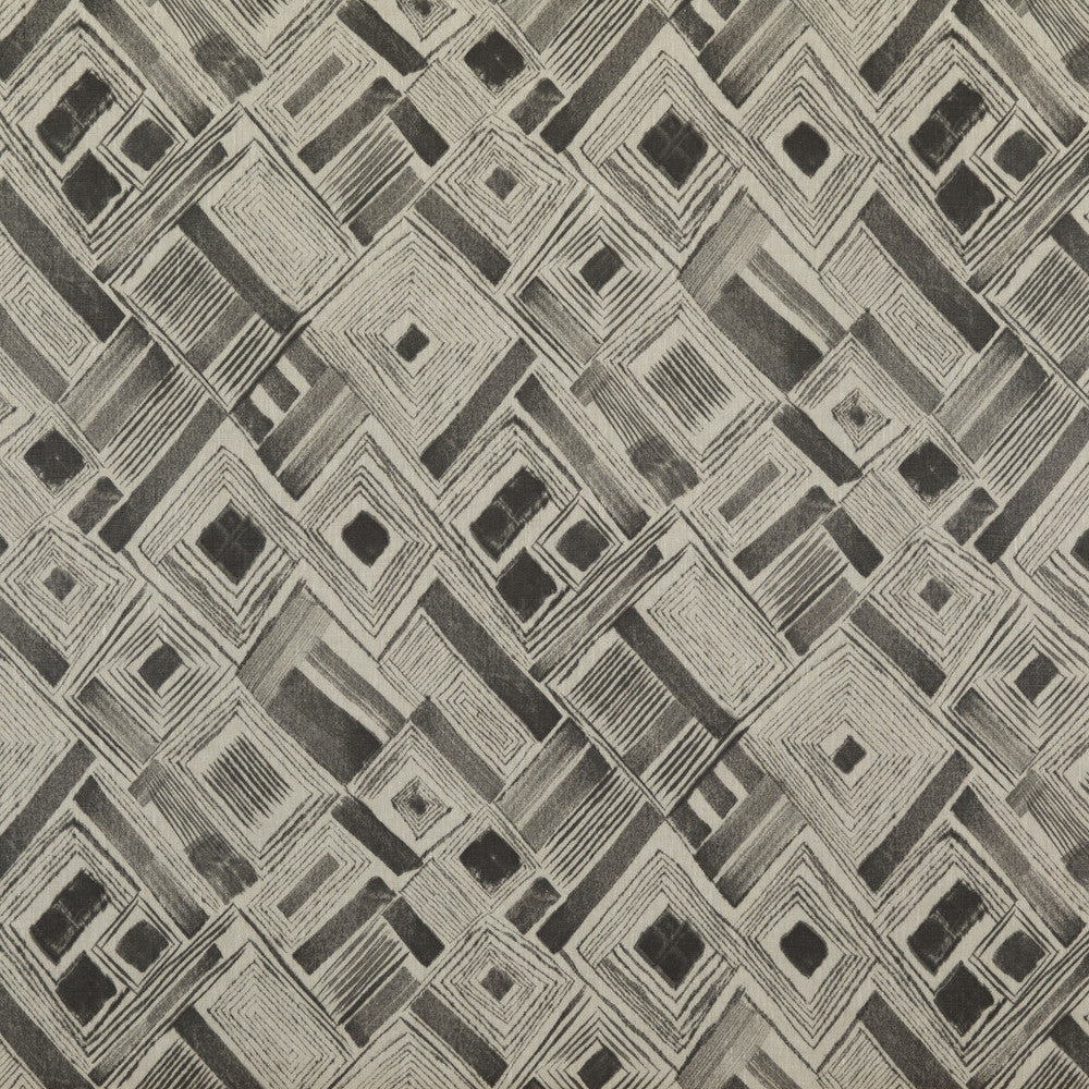 Ravine Linen/Charcoal by Threads Fabric MORO LINEN - 100% Austria Horizontal: 19.306 and Vertical: 32.702 57.918 - Fabric Carolina -