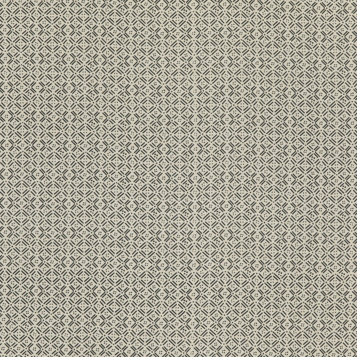 Aslin Charcoal by Threads Designer Fabric MORO LINEN - 100% India Horizontal: 6.304 and Vertical: 5.91 52.008 - Swanky Fabrics -