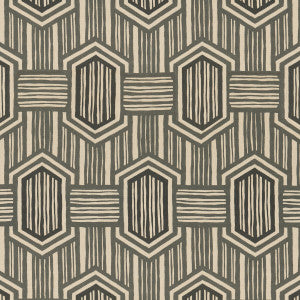 Nala Charcoal by Threads Fabric