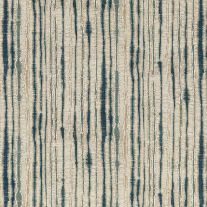 Linear Indigo by Threads Fabric Threads Fabric Linear IndigoFabric NALA PRINTS LINEN - 100% Austria </p><p>Repeat: H: 29.55, V: 19.7 58.706 - Fabric Carolina -