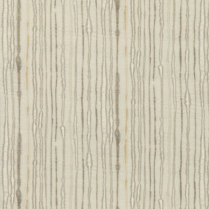 Linear Ivory by Threads Designer Fabric NALA PRINTS LINEN - 100% Austria Horizontal: 29.55 and Vertical: 19.7 58.706 - Swanky Fabrics -