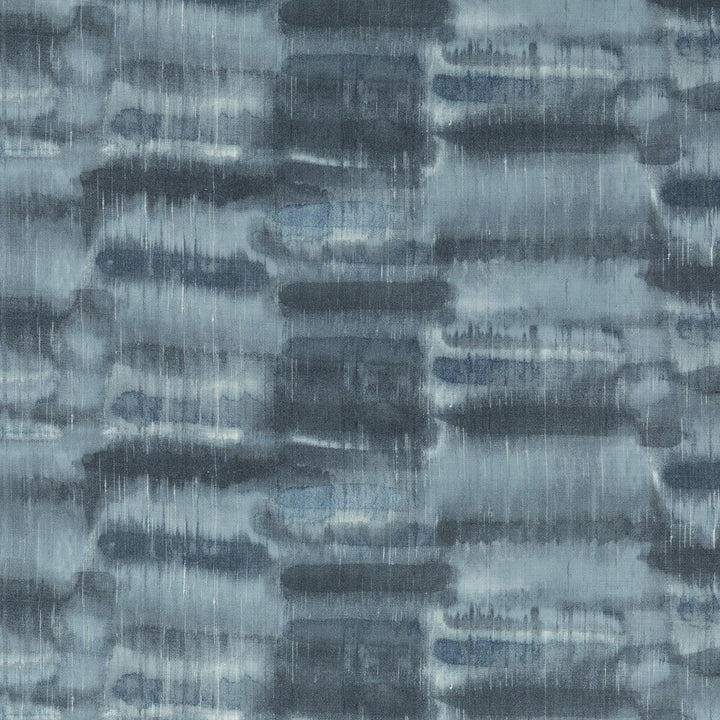 Sarabi Indigo by Threads Designer Fabric NALA PRINTS LINEN - 100% Austria Horizontal: 57.524 and Vertical: 14.184 57.524 - Swanky Fabrics -