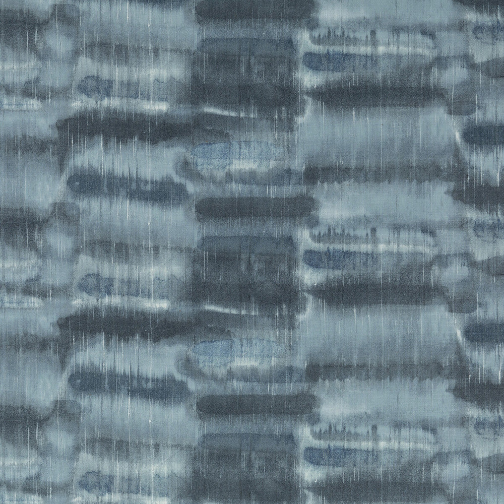 Sarabi Indigo by Threads Fabric NALA PRINTS LINEN - 100% Austria Horizontal: 57.524 and Vertical: 14.184 57.524 - Fabric Carolina -