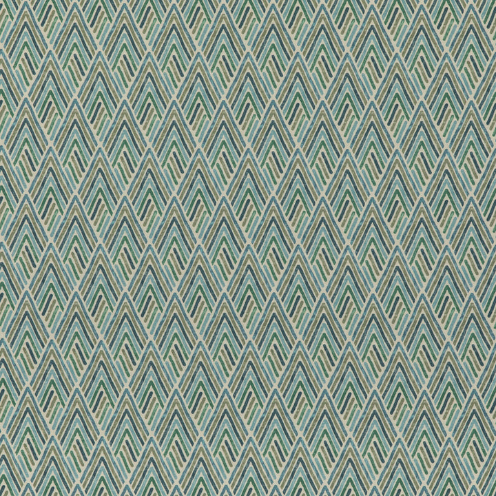 Vista Teal by Threads Fabric Threads Fabric Vista TealFabric NALA PRINTS LINEN - 55%;COTTON - 45% Austria </p><p>Repeat: H: 3.349, V: 6.304 56.736 - Fabric Carolina -