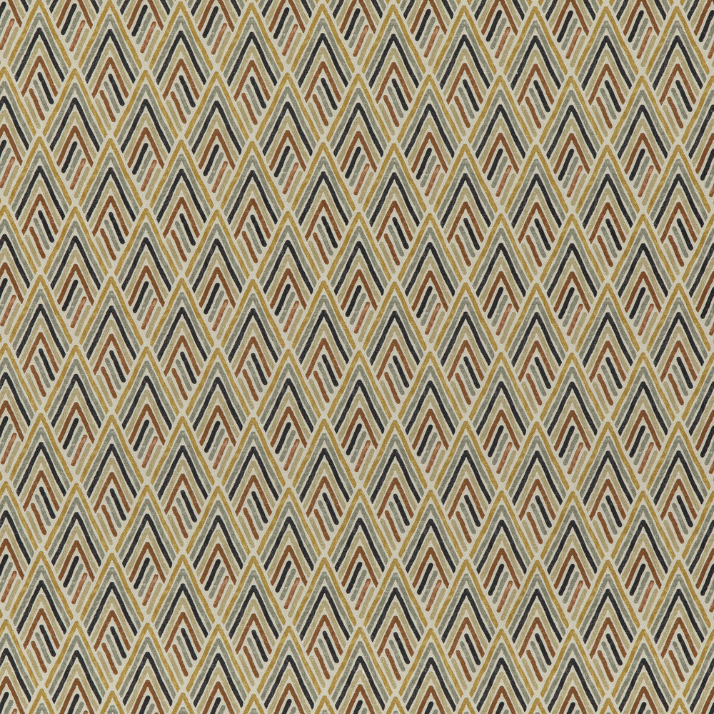Vista Spice by Threads Designer Fabric NALA PRINTS LINEN - 55%;COTTON - 45% Austria Horizontal: 3.349 and Vertical: 6.304 56.736 - Swanky Fabrics -