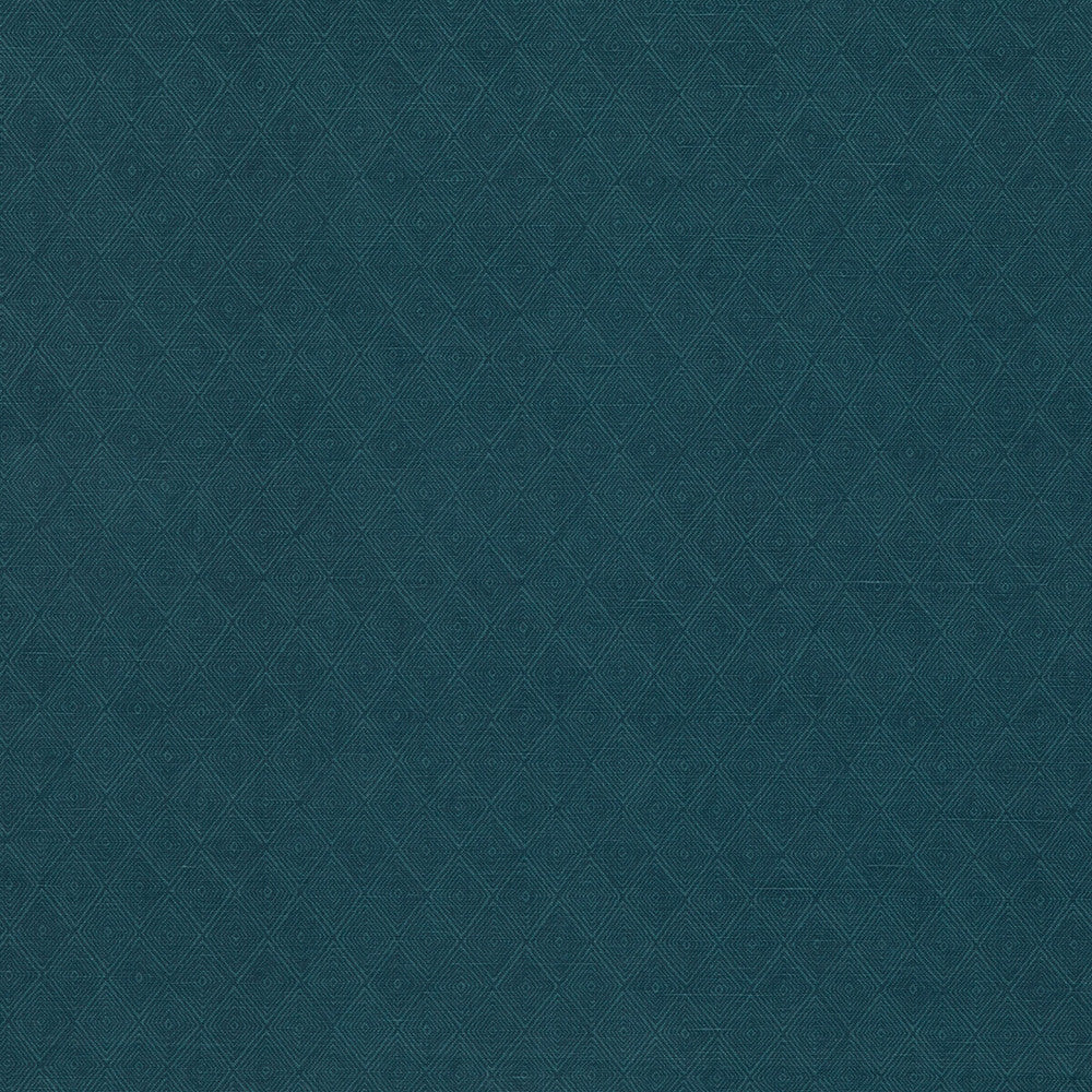 Boundary Teal by Threads Fabric NALA PRINTS COTTON - 60%;LINEN - 40% India Horizontal: 6.698 and Vertical: 7.092 53.584 - Fabric Carolina -