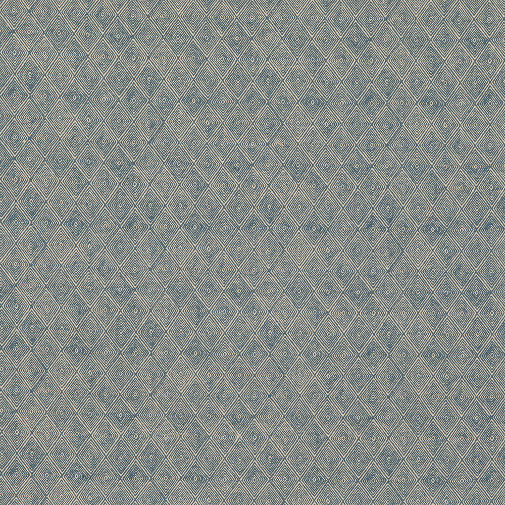Boundary Indigo by Threads Fabric NALA PRINTS COTTON - 60%;LINEN - 40% India Horizontal: 6.698 and Vertical: 7.092 53.584 - Fabric Carolina -