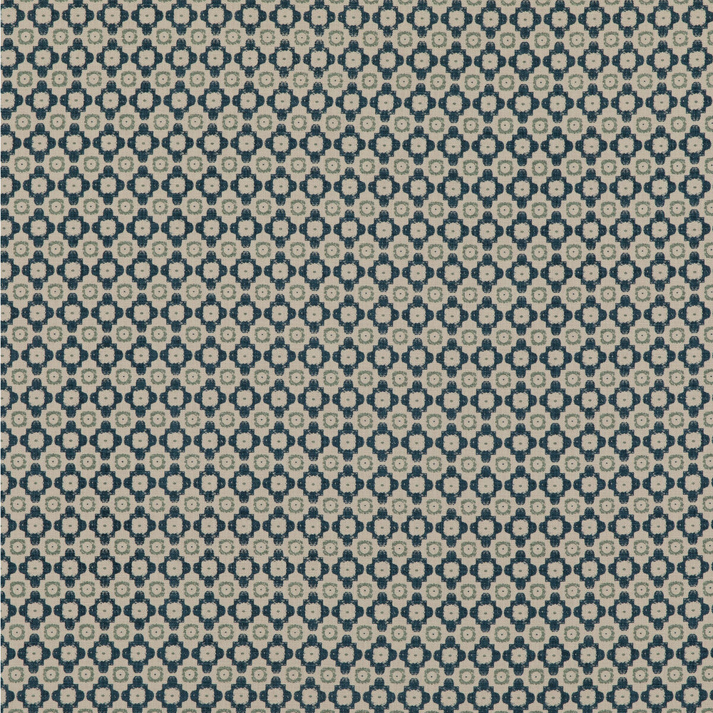 Ambit Indigo by Threads Fabric Threads Fabric Ambit IndigoFabric NALA PRINTS COTTON - 100% India </p><p>Repeat: H: 1.379, V: 1.576 53.19 - Fabric Carolina -