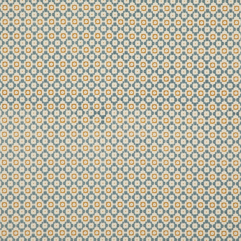 Ambit Teal by Threads Fabric NALA PRINTS COTTON - 100% India - Horizontal: 1.379 and Vertical: 1.576 53.19 - Fabric Carolina -