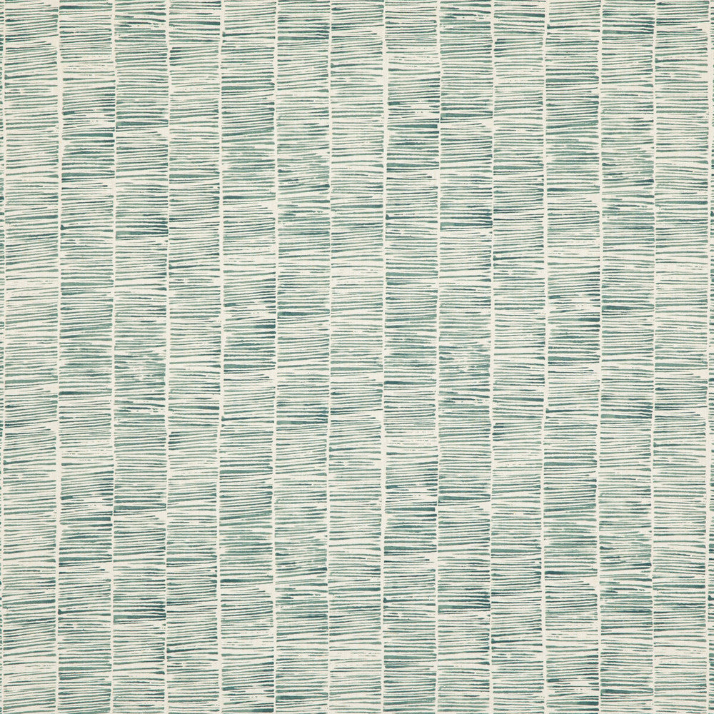 Etching Teal by Threads Fabric NALA PRINTS COTTON - 90%;LINEN - 10% United Kingdom HEAVY Horizontal: 13.79 and Vertical: 16.154 54.372 - Fabric Carolina -