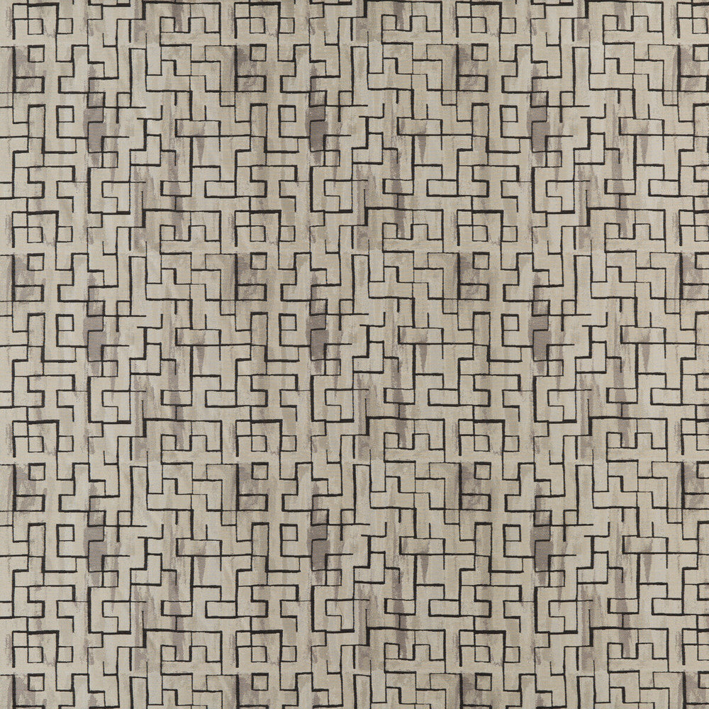 Castor Pewter/Ebony by Threads Fabric Threads Fabric Castor Pewter/EbonyFabric ODYSSEY VISCOSE - 92%;SILK - 8% India </p><p>Repeat: H: 13.79, V: 13.002 53.978 - Fabric Carolina -