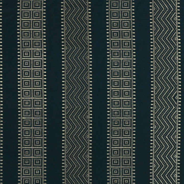 Variation Indigo by Threads Fabric VARIATION COTTON - 90%;RAYON - 10% India - Horizontal: 17.336 and Vertical: 3.94 52.796 - Fabric Carolina -
