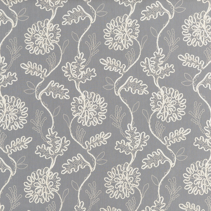 Capella Slate by Threads Fabric ODYSSEY LINEN - 70%;RAYON - 30% India - Horizontal: 16.548 and Vertical: 30.732 49.644 - Fabric Carolina -