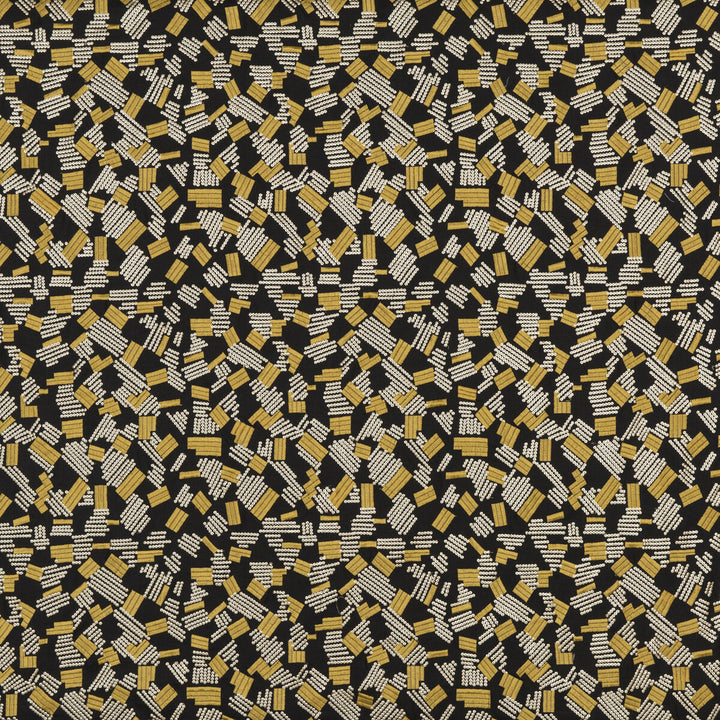 Star Fire Bronze/Ebony by Threads Fabric ODYSSEY LINEN - 71%;PLASTIC - 17%;RAYON - 12% India Horizontal: 16.548 and Vertical: 15.366 49.644 - Fabric Carolina -
