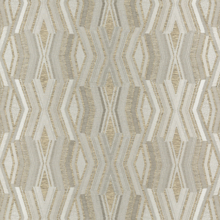 Meridian Silver by Threads Fabric Threads Fabric Meridian SilverFabric MERIDIAN POLYESTER - 66%;VISCOSE - 34% India </p><p>Repeat: H: 26.989, V: 22.458 53.978 - Fabric Carolina -