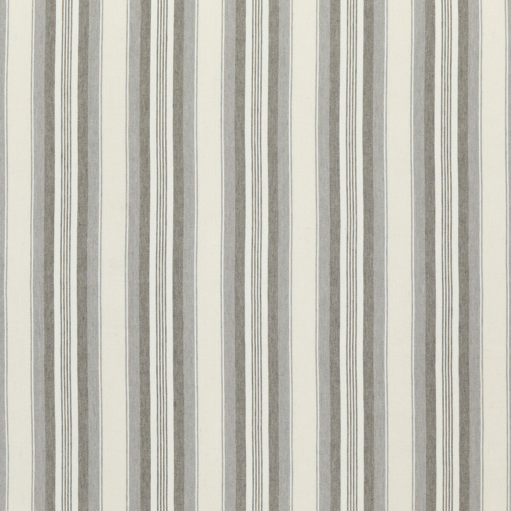 Lovisa Soft Grey by Threads Fabric GREAT STRIPES LINEN - 65%;COTTON - 35% India HEAVY Horizontal: 7.683 and Vertical: - 53.978 - Fabric Carolina -