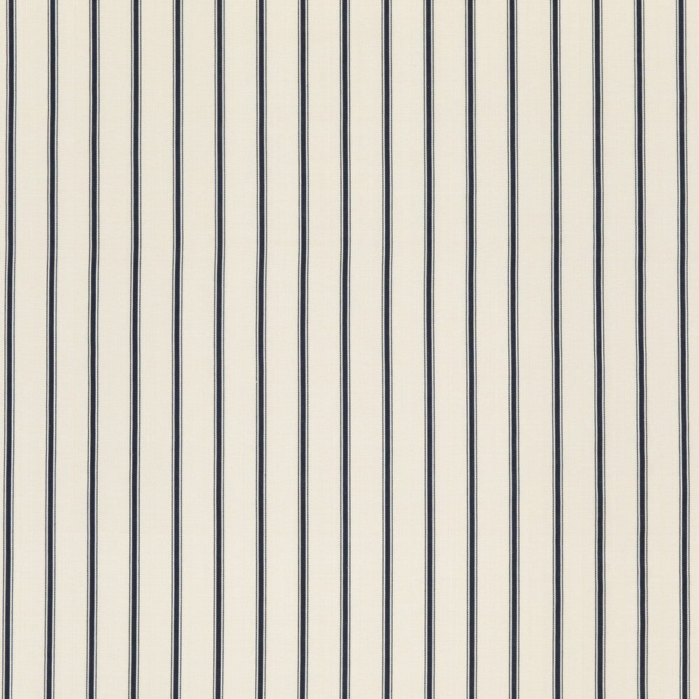 Searle Midnight by Threads Fabric GREAT STRIPES COTTON - 100% India - Horizontal: 2.5216 and Vertical: - 50.826 - Fabric Carolina -