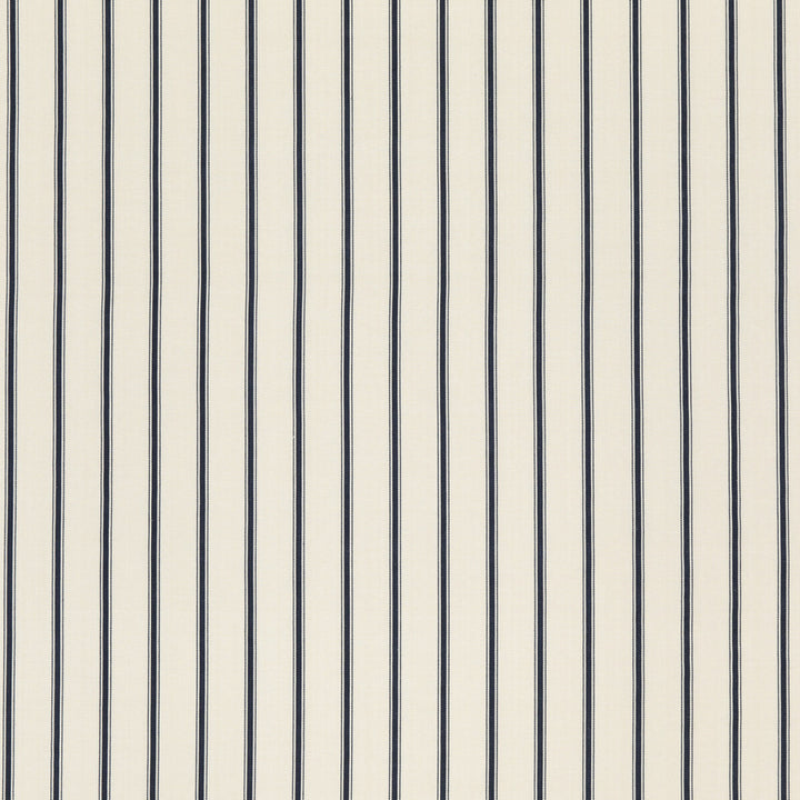 Searle Midnight by Threads Fabric GREAT STRIPES COTTON - 100% India - Horizontal: 2.5216 and Vertical: - 50.826 - Fabric Carolina -