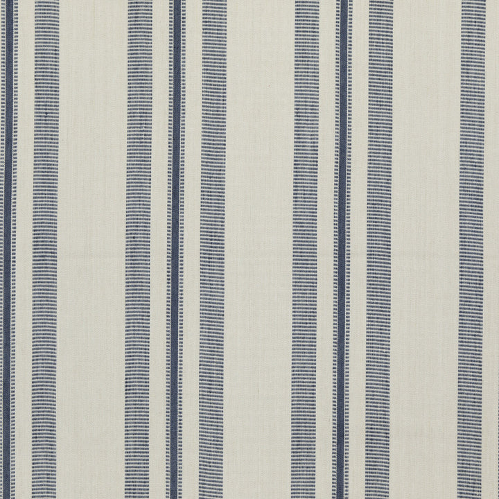 Stanton Indigo by Threads Fabric GREAT STRIPES COTTON - 75%;JUTE - 25% India - Horizontal: 13.396 and Vertical: - 53.584 - Fabric Carolina -