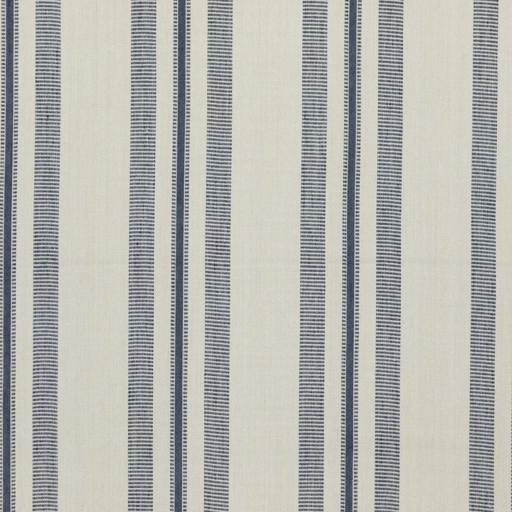 Stanton Indigo by Threads Designer Fabric GREAT STRIPES COTTON - 75%;JUTE - 25% India Horizontal: 13.396 and Vertical: 53.584 - Swanky Fabrics -