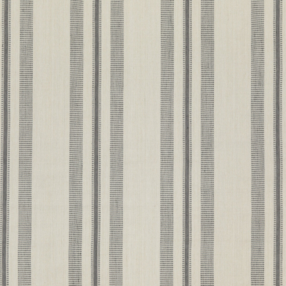 Stanton Woodsmoke by Threads Designer Fabric GREAT STRIPES COTTON - 75%;JUTE - 25% India Horizontal: 13.396 and Vertical: 53.584 - Swanky Fabrics -