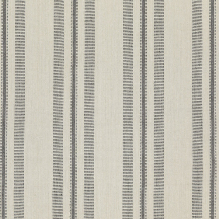 Stanton Woodsmoke by Threads Fabric GREAT STRIPES COTTON - 75%;JUTE - 25% India - Horizontal: 13.396 and Vertical: - 53.584 - Fabric Carolina -