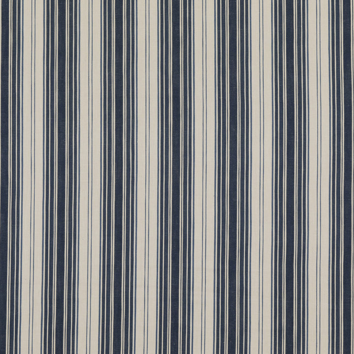 Winslow Indigo by Threads Fabric GREAT STRIPES COTTON - 60%;LINEN - 40% India HEAVY Horizontal: 6.698 and Vertical: 53.584 - Fabric Carolina -