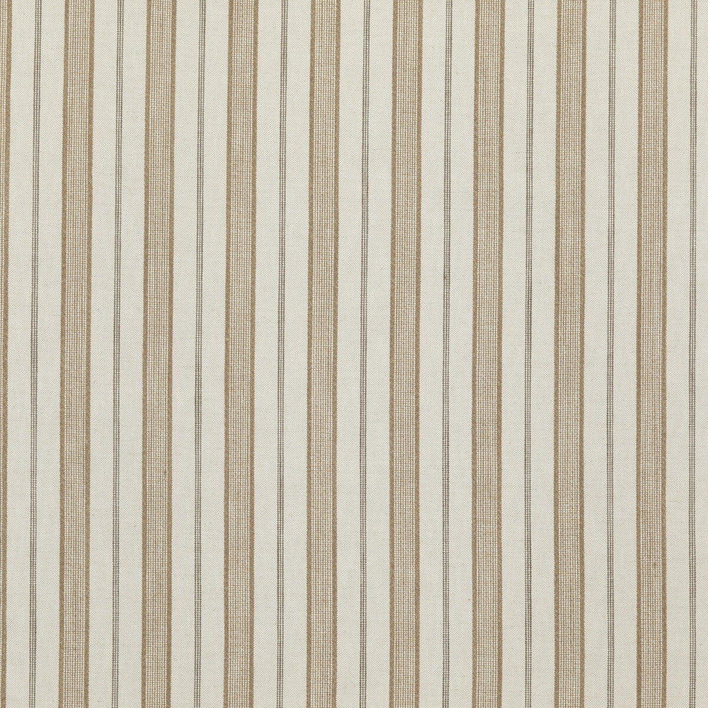 Stirling Taupe by Threads Fabric Threads Fabric Stirling TaupeFabric GREAT STRIPES COTTON - 53%;LINEN - 19%;JUTE - 14%;ACRYLIC - 12%;NYLON - 2% Italy </p><p>Repeat: H: 4.728, V: 52.008 - Fabric Carolina -