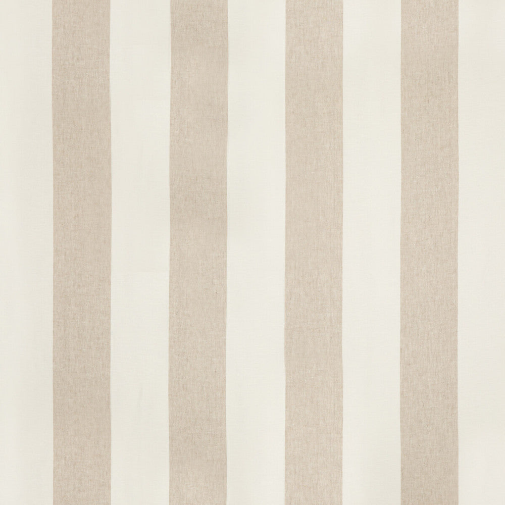Nala Stripe Putty by Threads Fabric NALA LINENS LINEN - 100% Italy Horizontal: and Vertical: 120.17 - Fabric Carolina -